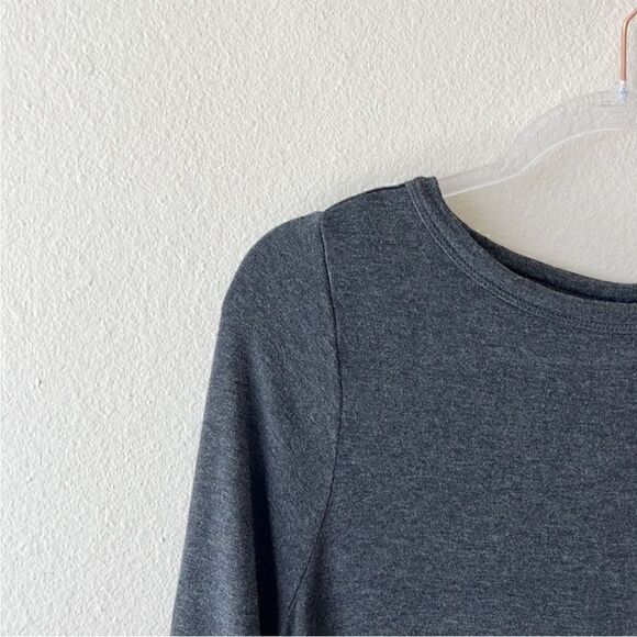 Lou & Grey Signature Soft Three Quarter Sleeve Softspun Terry Dress - Picture 3 of 11